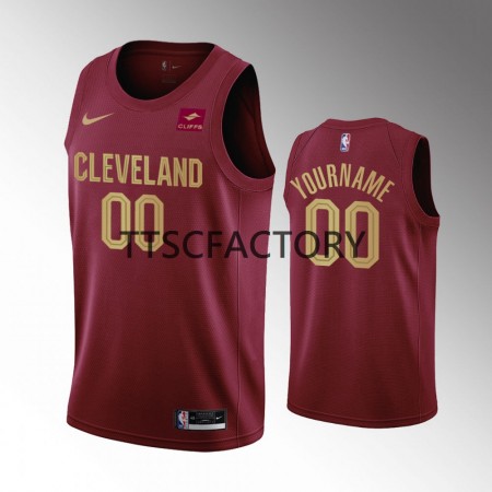 Maglia NBA Cleveland Cavaliers Personalizzate Nike 2022-23 Icon Edition Rosso Swingman - Uomo
